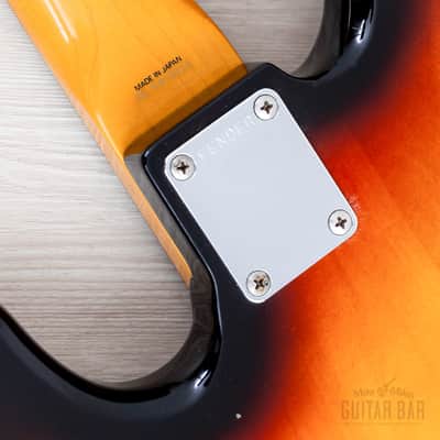 1988 Fender Jazz Bass ‘62 Vintage Reissue JB62-60 Sunburst, Japan MIJ Fujigen image 15