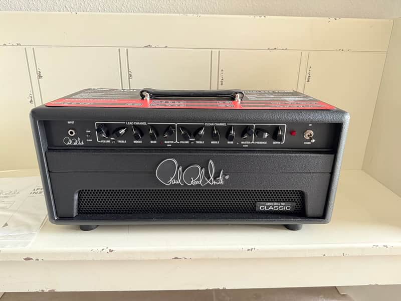 PRS Archon Classic 2-Channel 50-Watt Guitar Amp Head 2025 - Present Black image 1