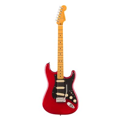 Fender American Ultra II Stratocaster SSS Electric Guitar, Maple Fingerboard W/Case - Sinister Red image 2