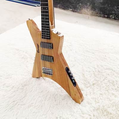 7 String Guitar/ 5 String  Bass Busuyi Double- Sided  Double Neck Guitar image 3