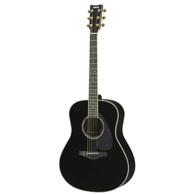 Yamaha LL16D Jumbo Black | Reverb