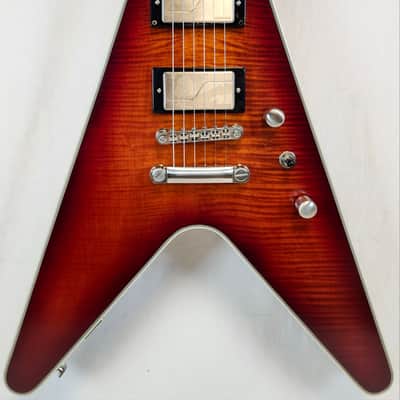 Epiphone Flying V Prophecy, Aged Bengal Tiger Burst, w/Premium Gig Bag image 5