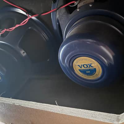 Vox AC30HH 50th Anniversary Hand-Wired Heritage Collection 30-Watt Guitar Amp Head 2007 - Cream plus  alnico blue matching cab image 8
