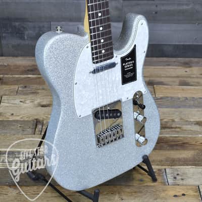 Mint Fender 75th Anniversary Player II Telecaster - Diamond Dust Sparkle with Gig Bag image 9