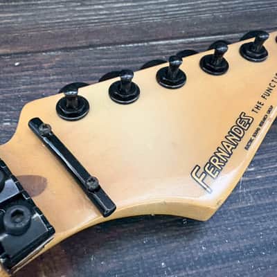80s FERNANDES FST Neck with Locking Nut Made in Japan image 4