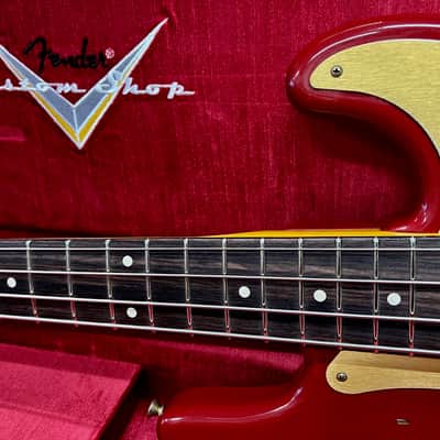 Fender Precision Bass, Journeyman Relic New Custom Shop 1959 - Aged Dakota Red image 15