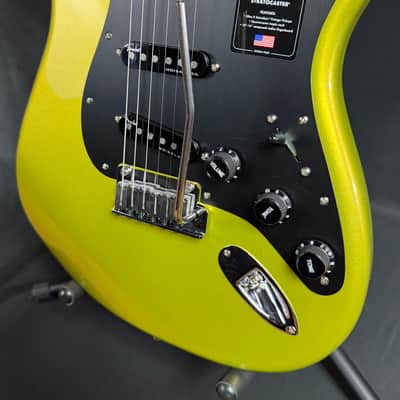 Fender American Ultra II Stratocaster Electric Guitar Solar Flare Finish w/ OHSC image 8