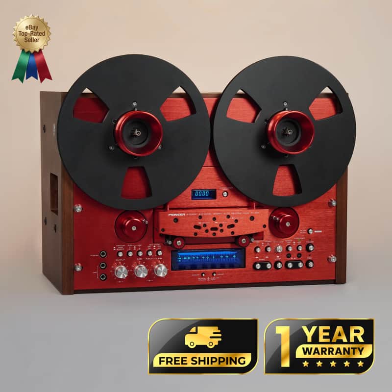 PIONEER RT-909 Reel-to-Reel Tape Deck – Professionally Restored – 1-Year Warranty image 1