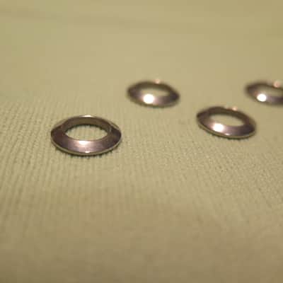 Vintage NEW-OLD-STOCK 1958 1959 Grover Pat Pend tuners nickel WASHERS for gibson Les Paul PAF Burst standard es 355 Flying v 175 SG image 6