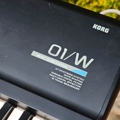 Korg 01/W 1991 - Black image 3