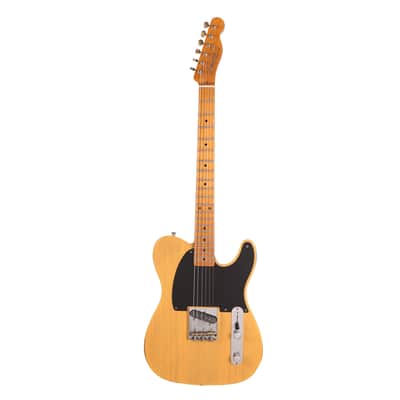 Fender Custom Shop 1953 Stealth Esquire Roasted Ash Journeyman Relic Butterscotch Blonde Masterbuilt Andy Hicks image 2