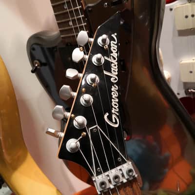Grover Jackson King V Cherry Burst Flame image 2