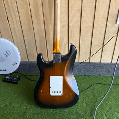 Nash Guitars S-57 2-Tone Sunburst Relic image 4