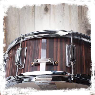 GRIFFIN Snare Drum - 14X5.5" Poplar Wood Shell Acoustic Percussion Head Kit Set image 10