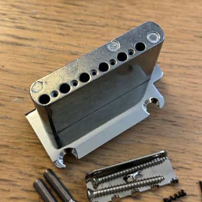 Fender Player Plus USA Saddles Stratocaster Tremolo Bridge Full Assembly Springs Arm Pivot Screws MIM USA Strat image 6