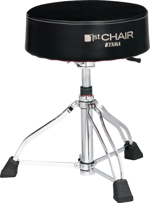 Tama 1st Chair Round Rider Hydraulix XL Drum Throne w/Cloth Top Seat image 1