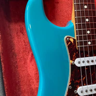 Fernandes The Revival 1983 - Turquoise w/ Duncan Pickups image 9