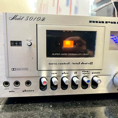 Vintage Marantz Model 5010B Stereo Cassette Deck For Parts/Repair image 2