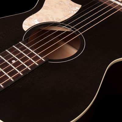 Art & Lutherie 042418 Roadhouse Faded Black A/E Parlor Acoustic Guitar MADE In CANADA image 11