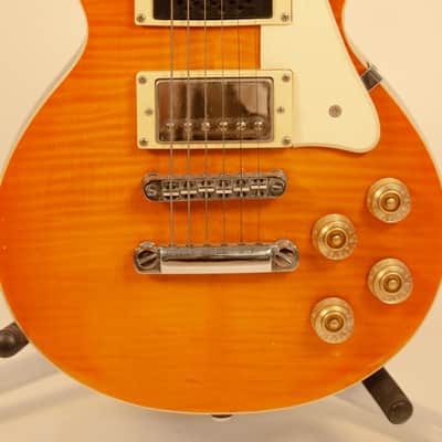 GRASS ROOTS | ESP GUITARS MINI Les Paul honey burst image 4