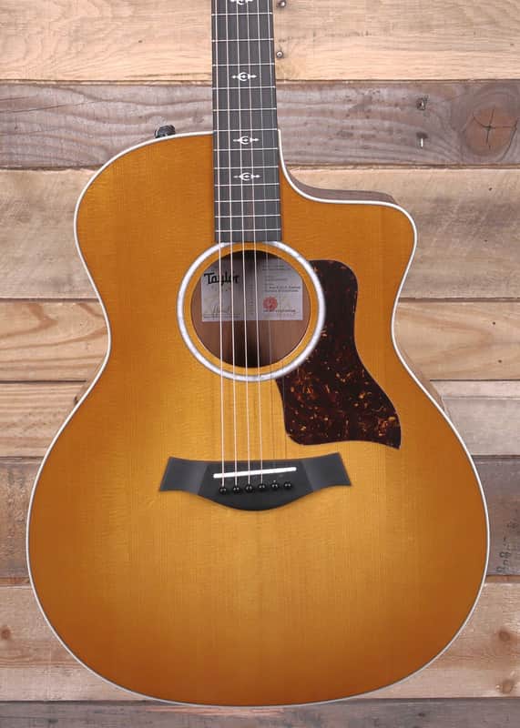 Taylor 214ce-K DLX Special Edition Acoustic/Electric Honeyburst w/ Case image 1