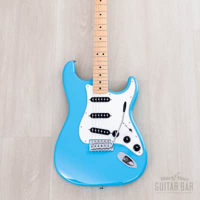 2022 Fender Japan Limited International Color Series Stratocaster Maui Blue image 2