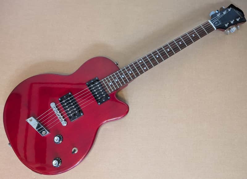 DeArmond M65 Single Cut LP Electric Guitar Red image 1