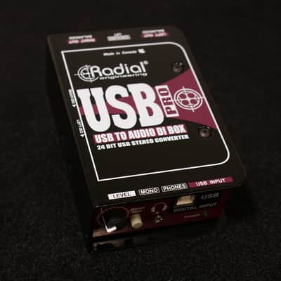 Radial USB-Pro 24bit/96k DA Converter Laptop DI Box image 1