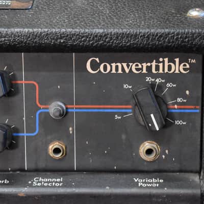 1980s Seymour Duncan Convertible 100w 1x12" Combo Amplifier image 5