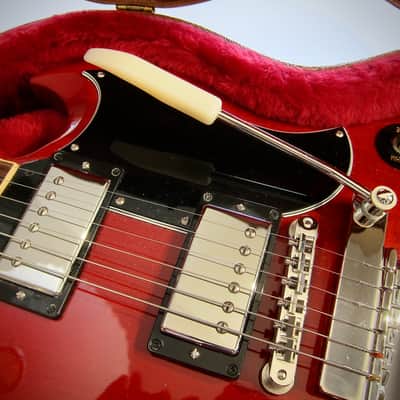 Gibson SG Standard with Maestro Vibrola, Hang Tags & OHSC Circa-2019-Cherry Stained Mahogany image 11