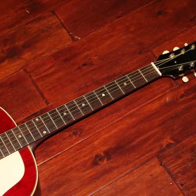 1967 Gibson J-45 ADJ, Rare Cherry Red finish image 8