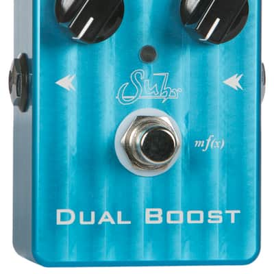 Suhr Dual Boost Pedal in Original Blue Enclosure image 2
