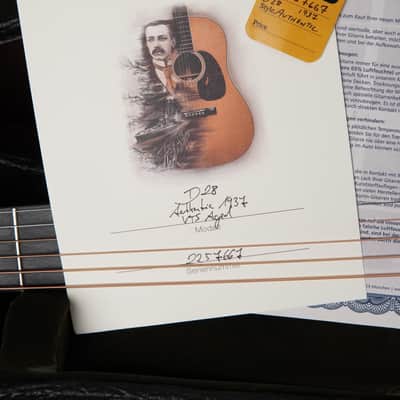 Martin D-28 Authentic 1937 Aged image 22