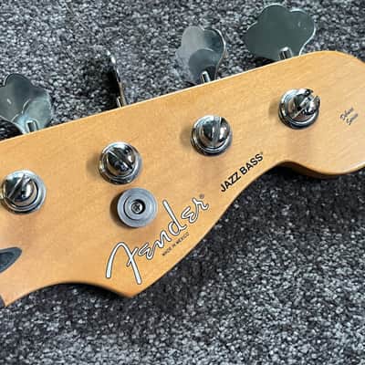 2007 Fender Deluxe Active Jazz bass neck w/tuners image 1