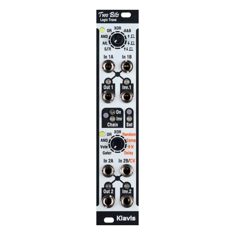 Klavis Two Bits Eurorack Dual Logic Processor Module image 1