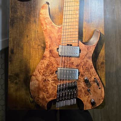 Ibanez QX527PB-ABS Quest Standard 7-String 2021 - Present - Antique Brown Stained image 1
