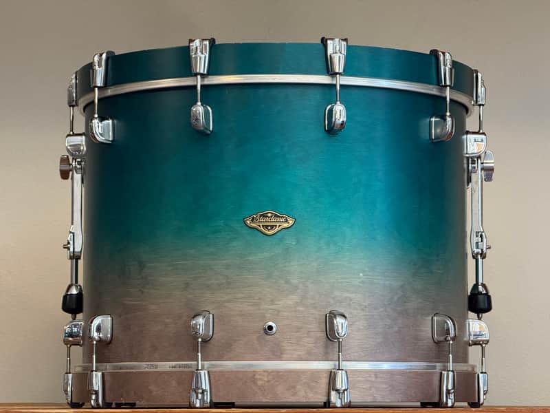 Tama 22" Starclassic Walnut Birch Satin Sapphire Fade 16x22 Bass Drum image 1