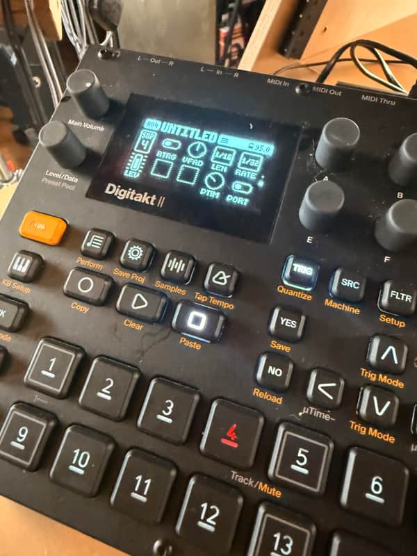 Elektron Digitakt II 2024 - Present - Black