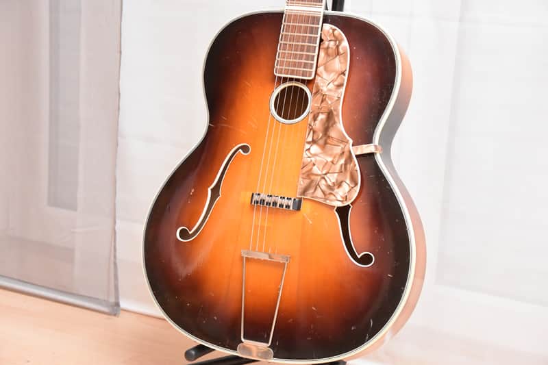 Schönbach Archtop – 1930s Pre-War German Vintage Schoenbach Jazz Guitar / Gitarre image 1