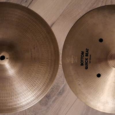 Zildjian Avedis Quick Beat Hi-Hat 13" 950g/1144g 1996-1997 - Traditional image 2
