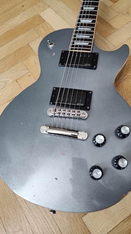 Yamaha SL-500 Studio Lord 500 Les Paul Japan | new frets, silver