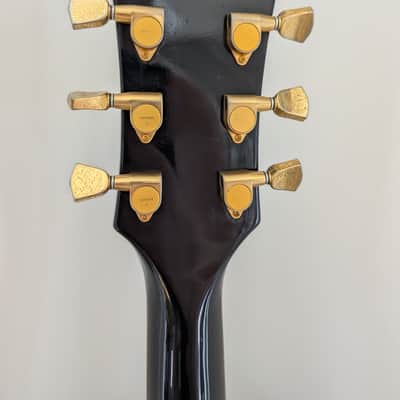 Burny Les Paul Custom 1987 - Black (Made in Japan) image 7