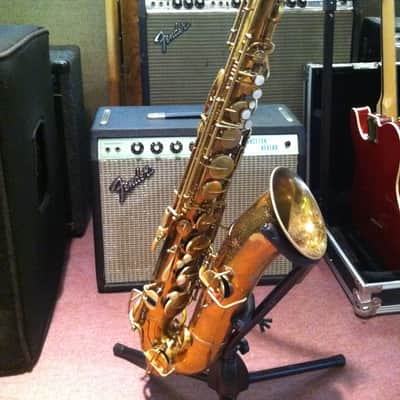 Buescher Saxophone Aristocrat #255xxx Gold lacquer finish image 1