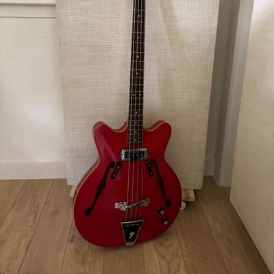 Fender Coronado Bass I 1967 - Cherry Red image 10