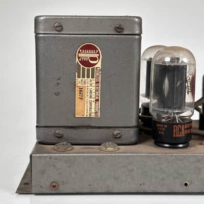 Heathkit WA-P1 Preamplifier & W-2M Mono Tube Power Amplifier & WA-1 Power Supply image 9