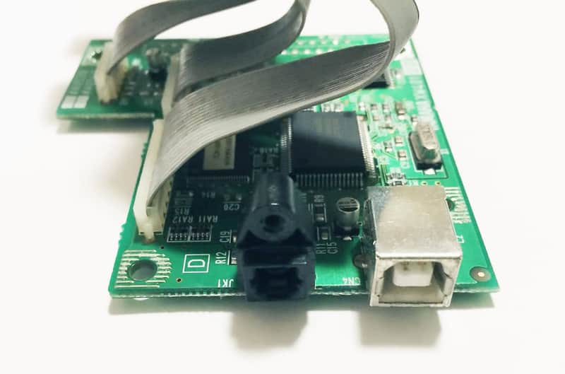 Yamaha Motif 6, 7, 8 USB/Optical Out Interface Board - XW401 Assembly. Works Great ! image 1