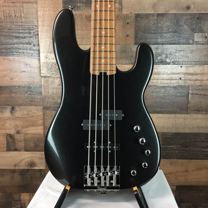 Charvel Pro-Mod San Dimas Bass PJ V Metallic Black, Free Ship, 239 image 1