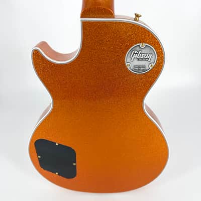 2024 Gibson Custom Made to Measure Les Paul Custom - Orange Sparkle image 8