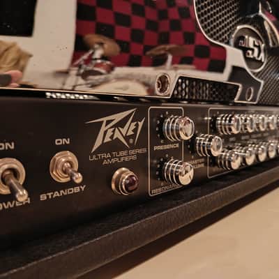Peavey JSX Joe Satriani Signature 120-Watt Guitar Head 2000s - Chrome image 13