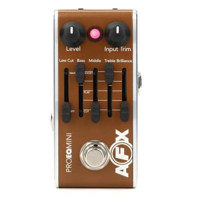 Fishman AFX Pro EQ Mini Acoustic Preamp EQ Pedal image 1